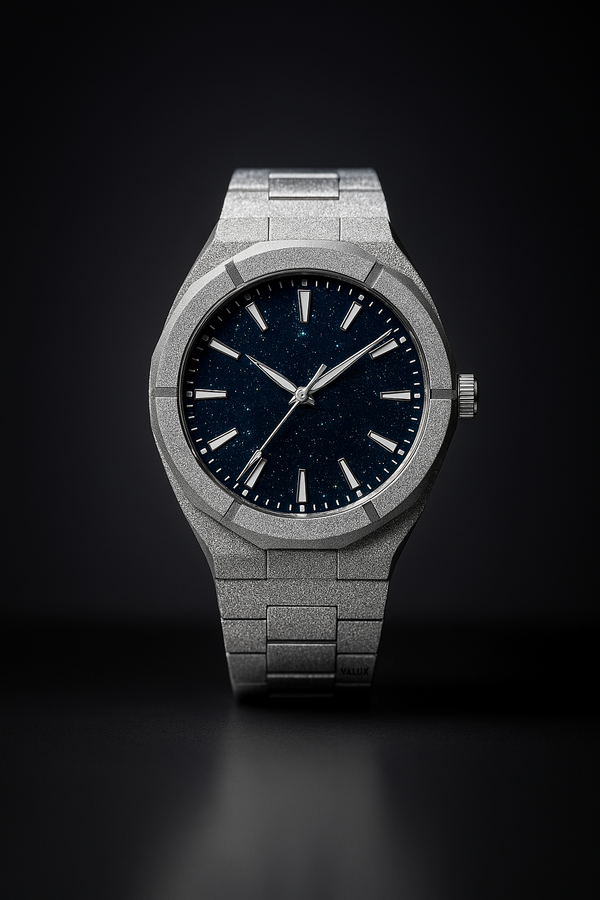 Valux Skyfall luxury watch with blue stars dial – premium men’s designer collection