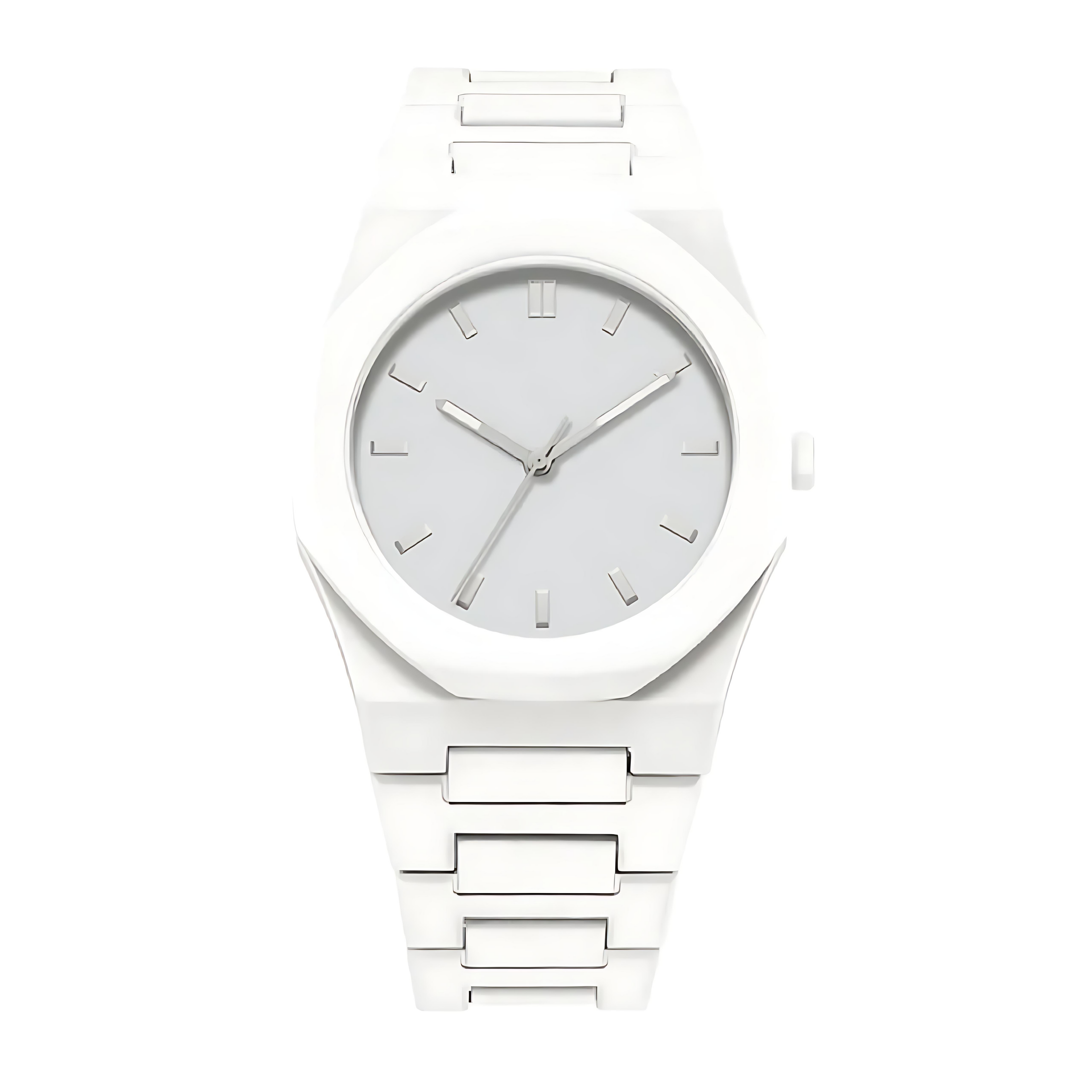 Valux Monoluxe White – all-white lightweight polycarbonate watch with minimalist design